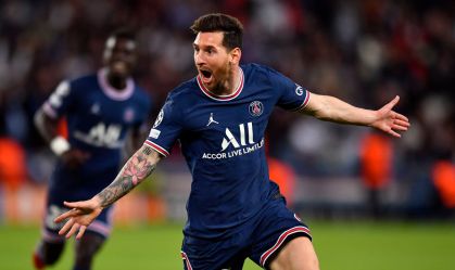 Messi faz primeiro gol pelo PSG