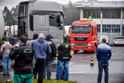 Greve dos caminhoneiros em 2021
