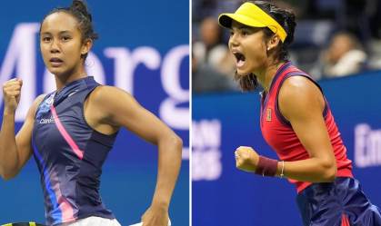 Tênis: Emma Raducanu e Leylah Fernandez farão final mais jovem do US Open desde 1999