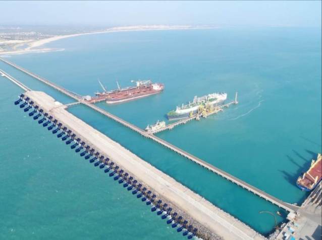 Imagem ilustrativa mostra plano de instalação de usina de ondas no Porto de Pecém / Porto de Pecém/Divulgação