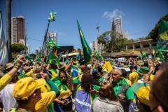 Ato pró-Bolsonaro em Natal (RN), no 7 de Setembro de 2021