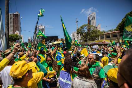 Ato pró-Bolsonaro em Natal (RN), no 7 de Setembro de 2021