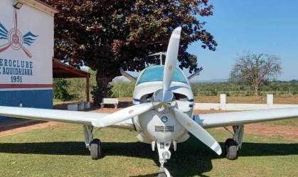 Grupo fortemente armado faz 'arrastão' em aeroporto e rouba avião de Almir Sater