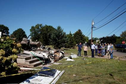 Presidente dos EUA, Joe Biden, visita área afetada por enchentes em Nova Jersey