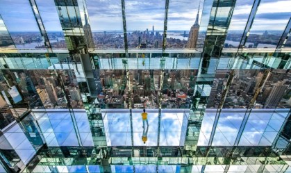 Observatório de vidro em nova york