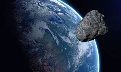 Grande asteroide passa próximo à Terra e só é descoberto dias depois por observatório