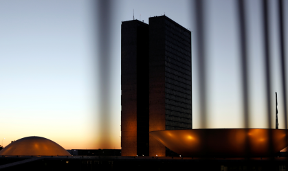 Vista do prédio do Congresso Nacional