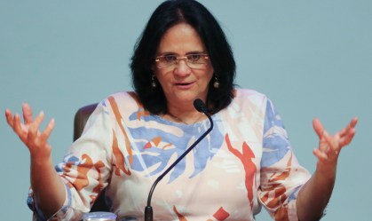 A ministra da Mulher, da Família e dos Direitos Humanos, Damares Alves