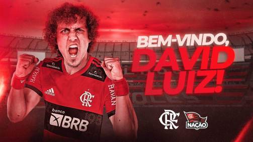 David Luiz no Flamengo