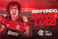 “Vamos viver esse sonho juntos”, diz David Luiz na chegada ao Flamengo