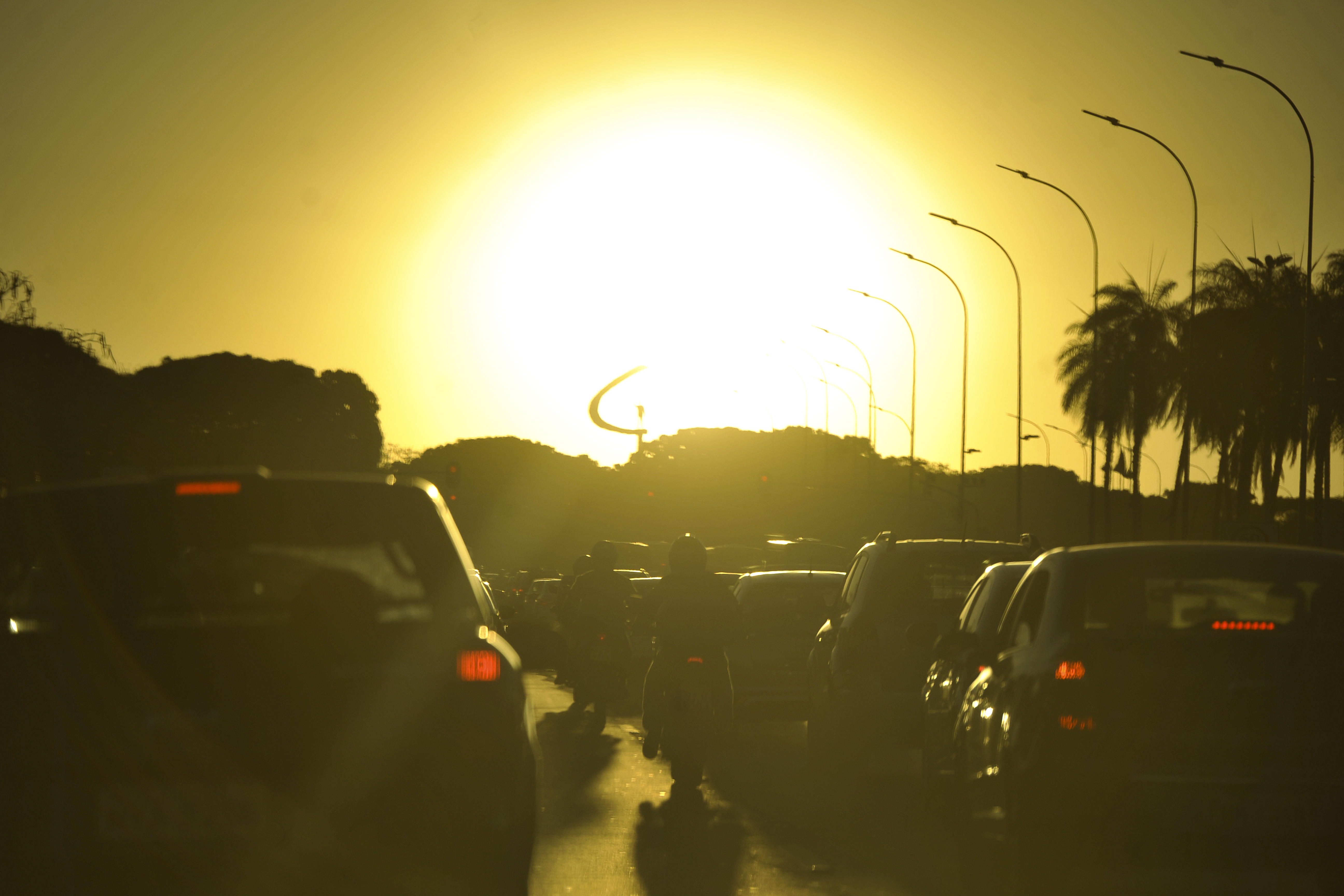 Fim de tarde em Brasília