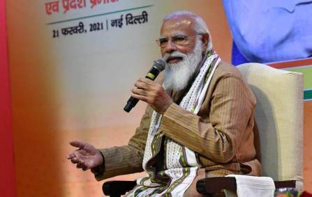 O primeiro-ministro da Índia, Narendra Modi
