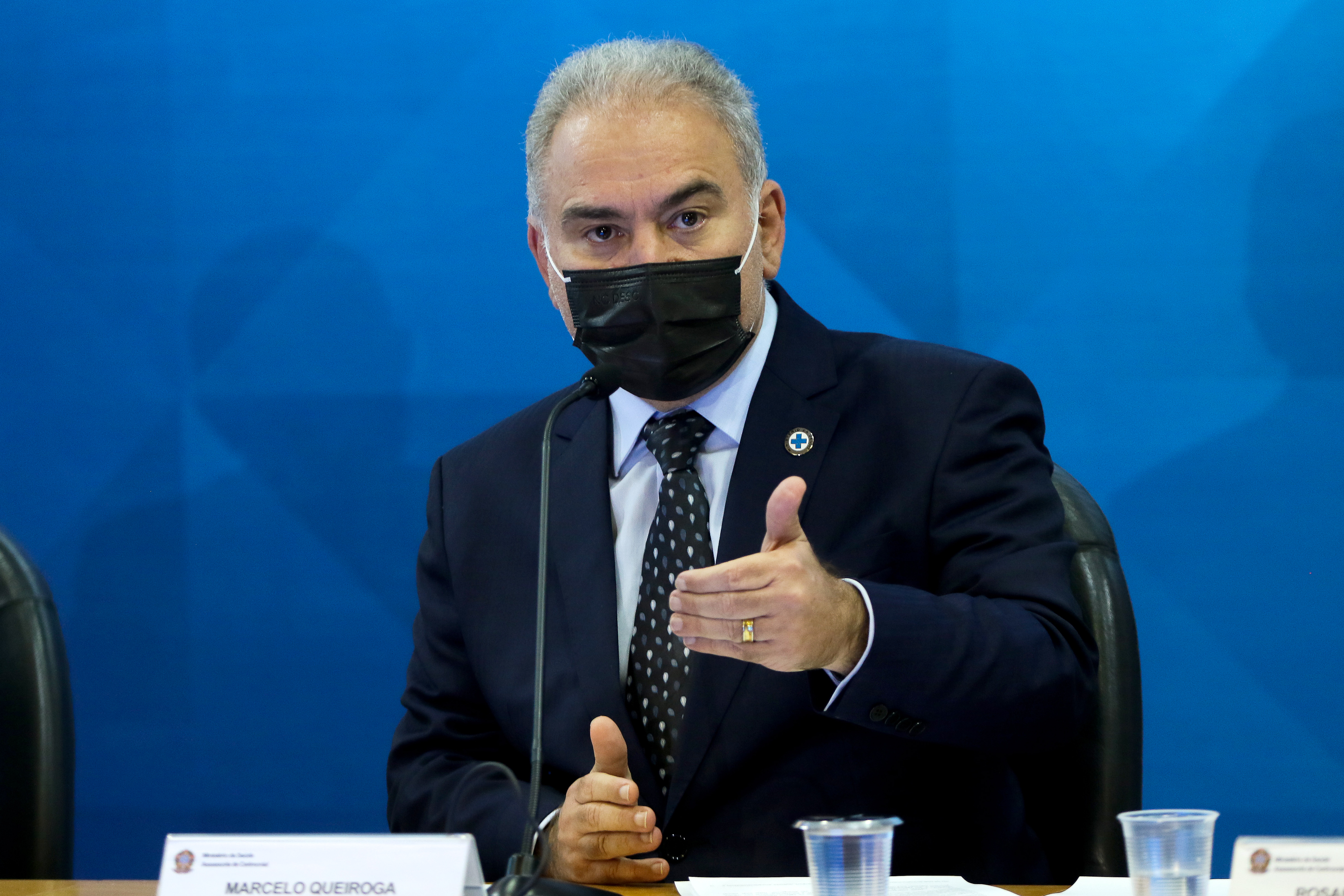 Ministro da Saúde, Marcelo Queiroga
