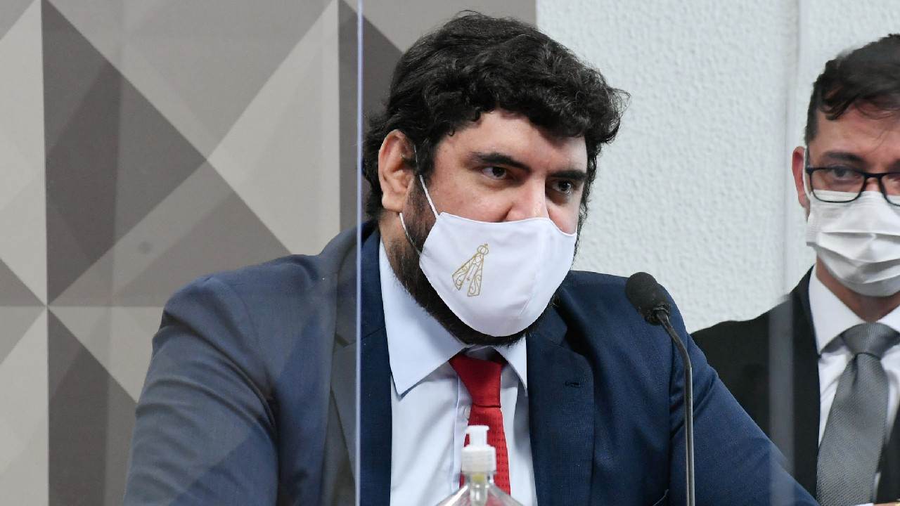 Marconny Faria, suposto lobista da Precisa, depõe à CPI / Roque de Sá/Agência Senado