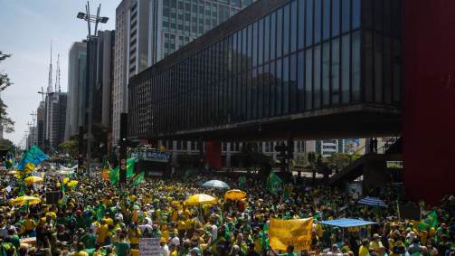 Jair Bolsonaro deve discursar na região do Masp, na Avenida Paulista