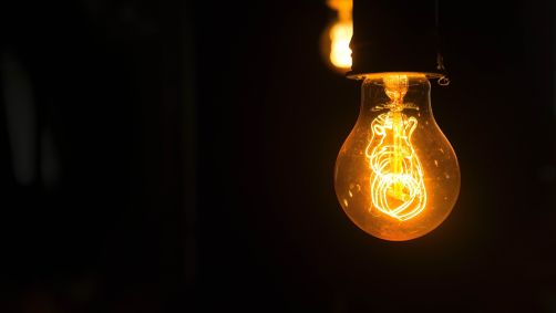 Lâmpada; luz