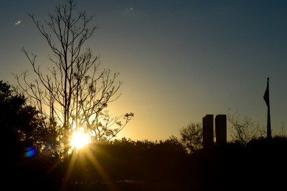 Pôr do sol em Brasília