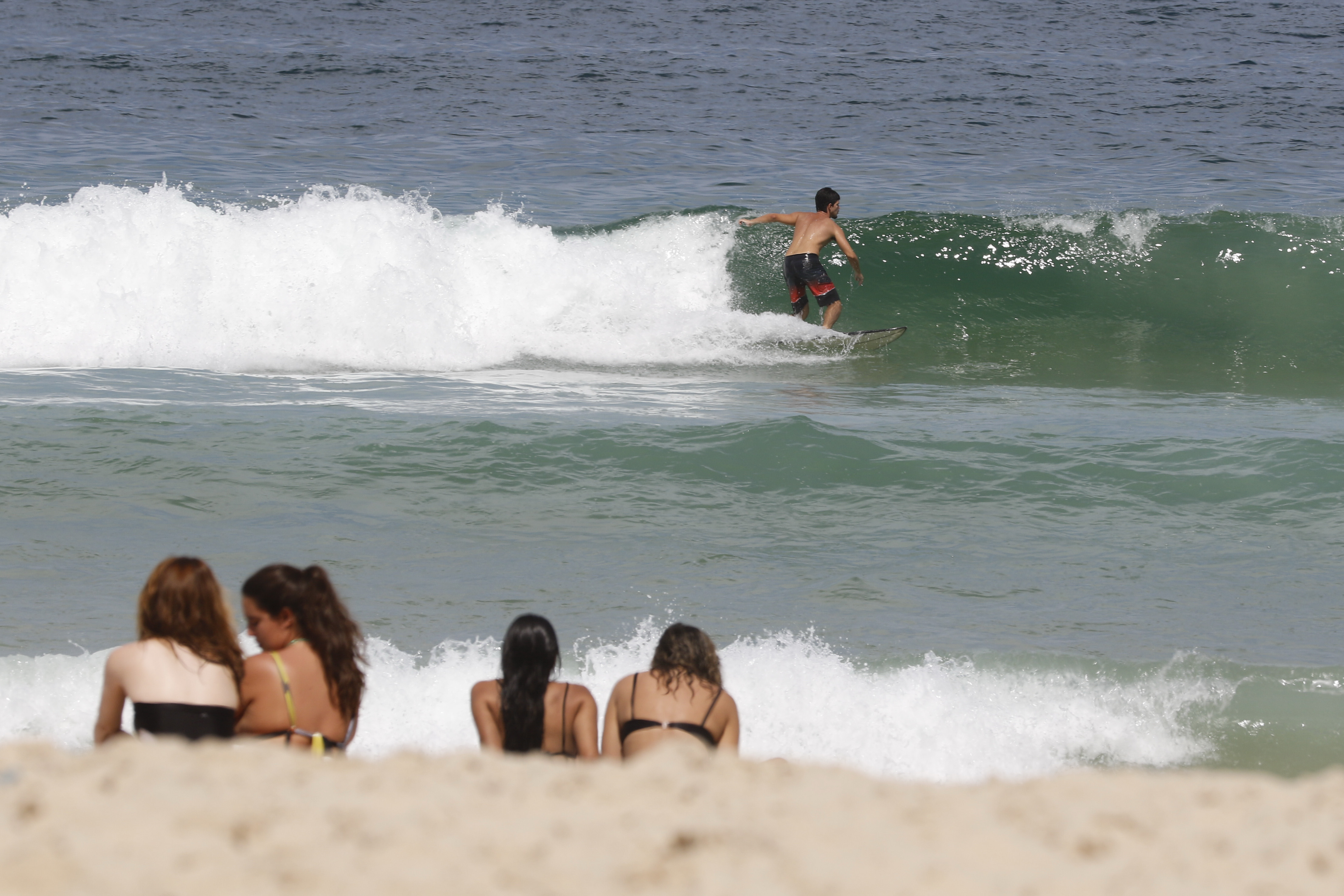 Atividades em praia do Rio de Janeiro