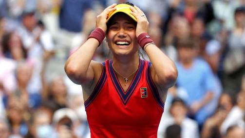 Emma Raducanu conquistou o US Open aos 18 anos