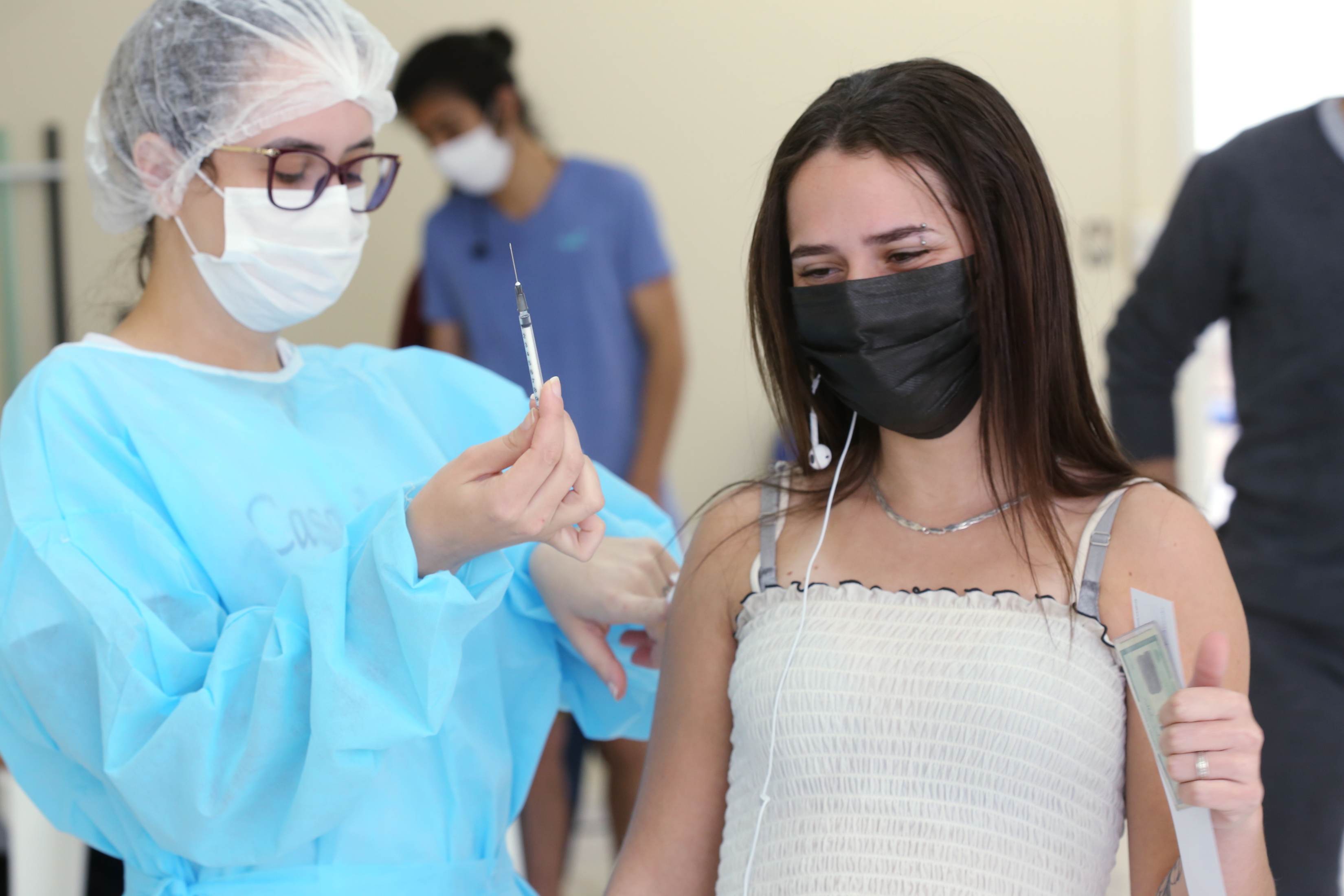 Vacinação de adolescentes contra a Covid-19