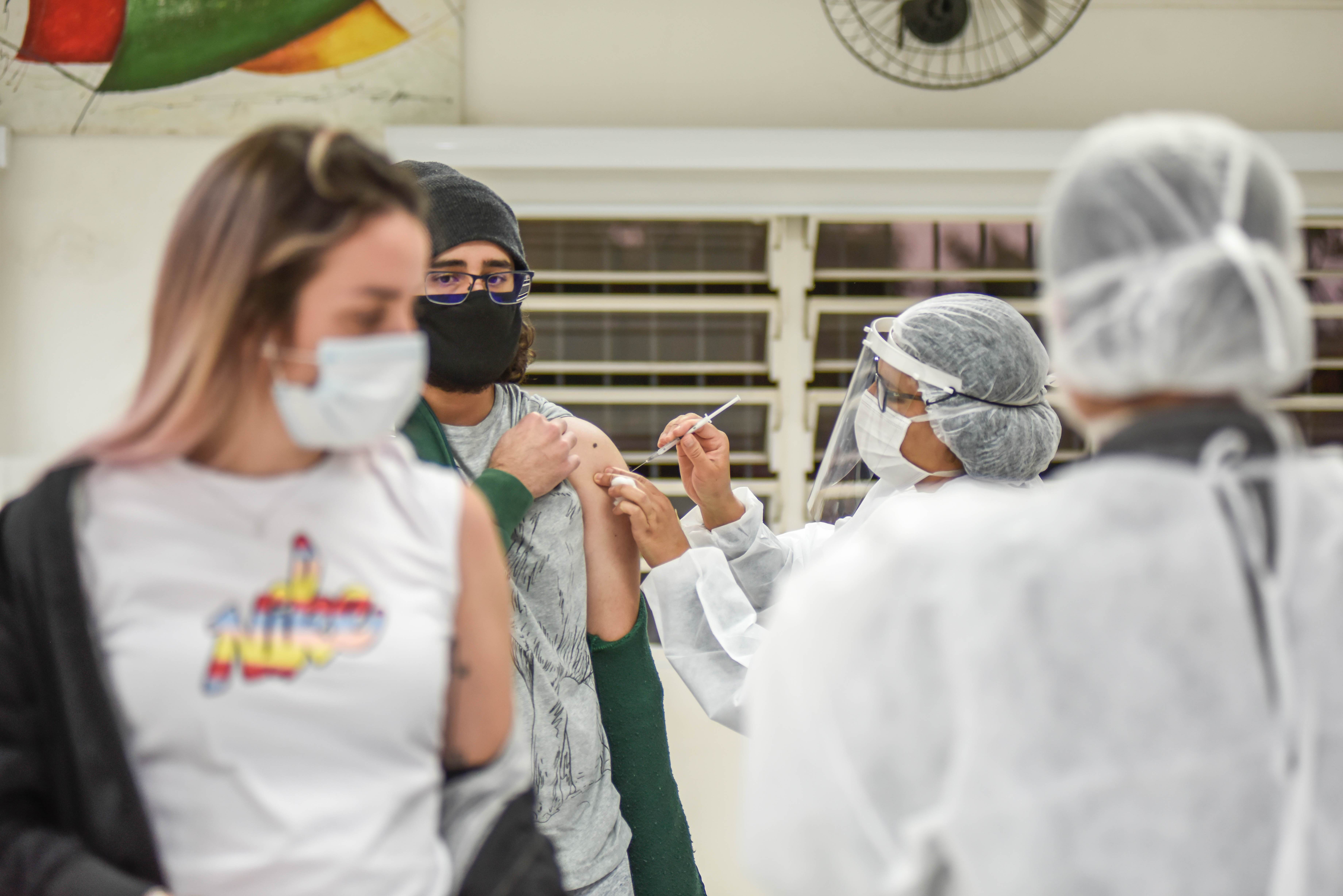 Vacinação contra a Covid-19 em Jundiaí