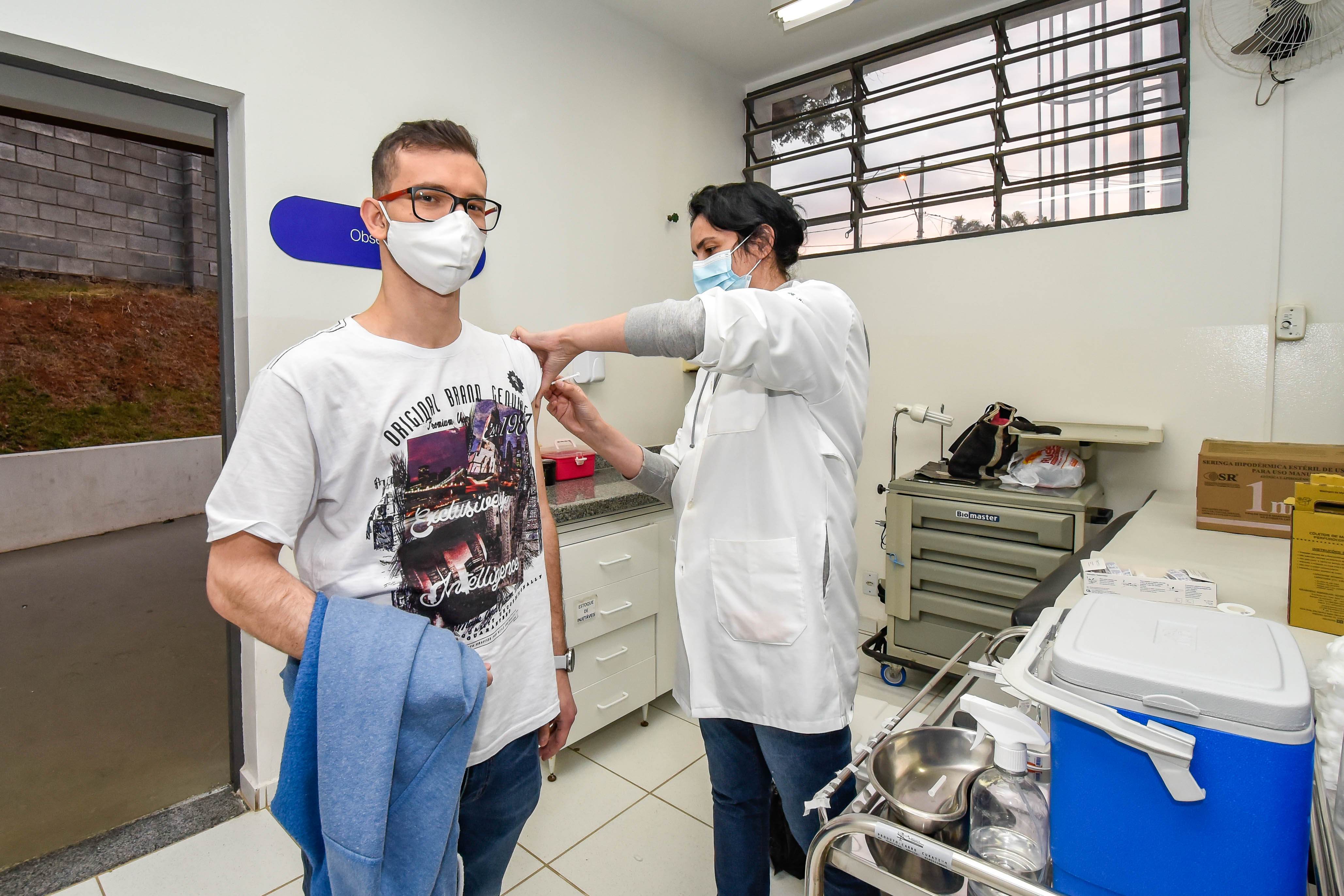 Vacinação contra a Covid-19 em Jundiaí