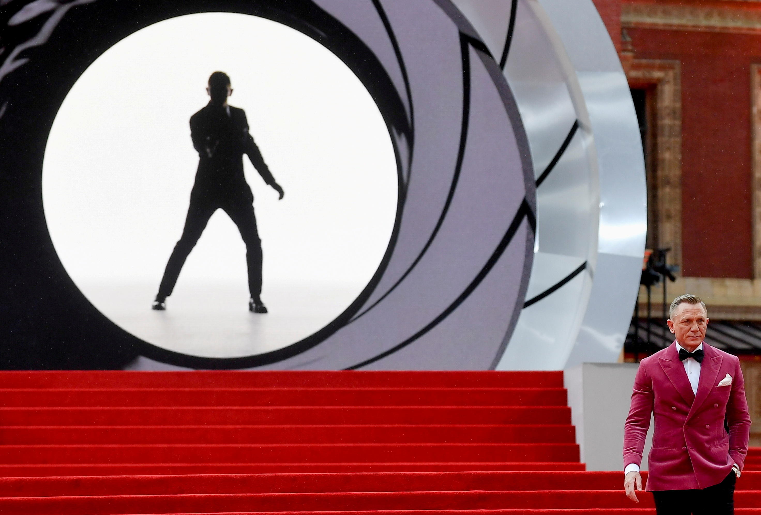 Ator Daniel Craig na pré-estreia de "007 - Sem Tempo para Morrer" em Londres