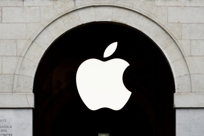 Logotipo da Apple.