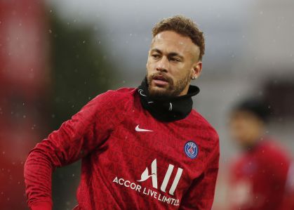 Neymar em partida do PSG