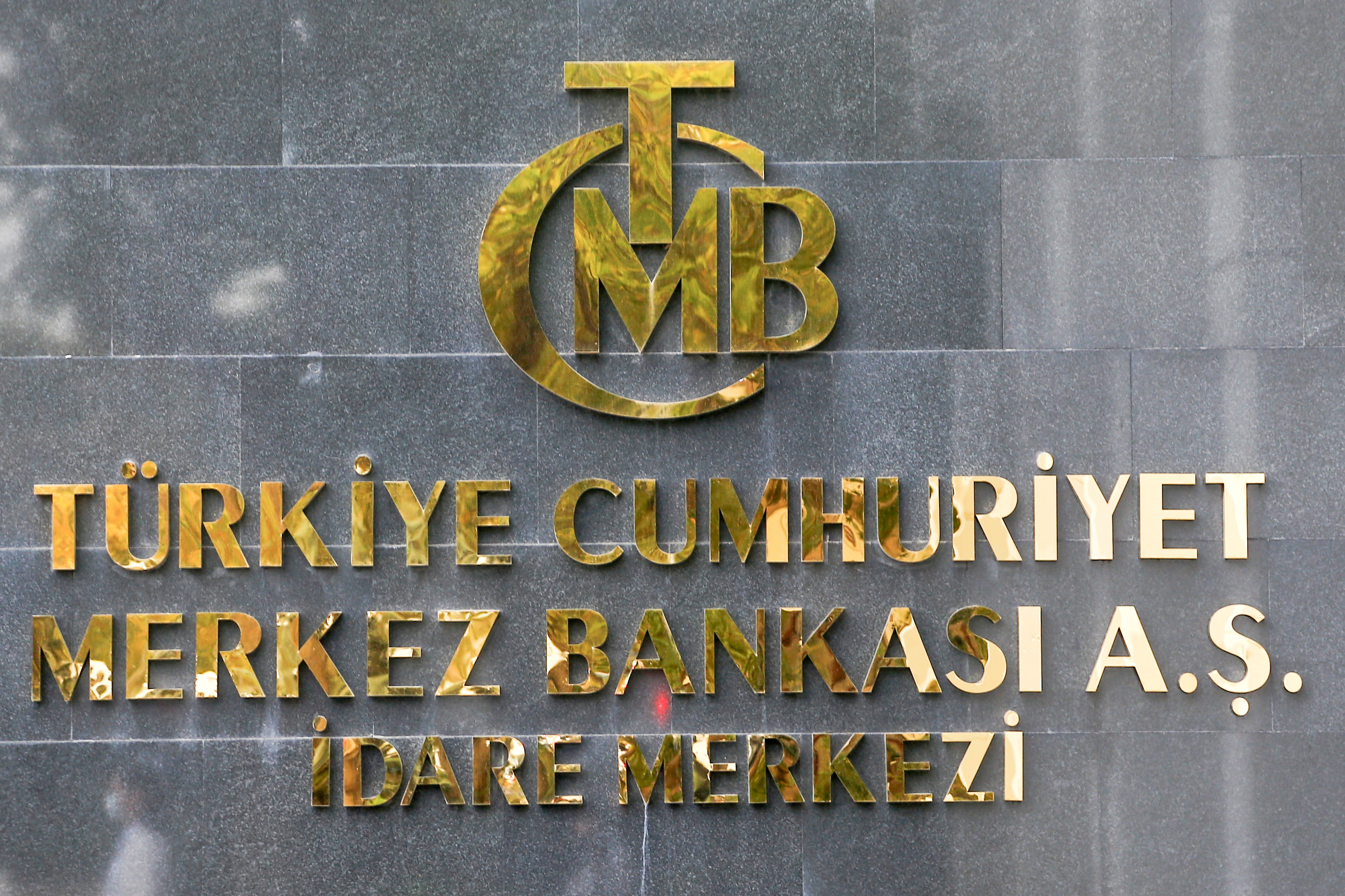 Banco central turco em Ancara, Turquia