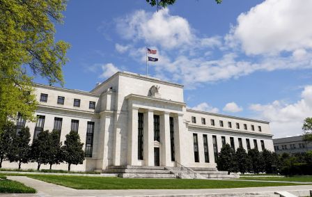Fachada do Federal Reserve, em Washington