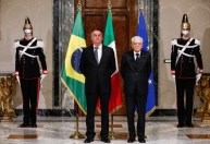 Bolsonaro se encontra com presidente da Itália antes da reunião do G20