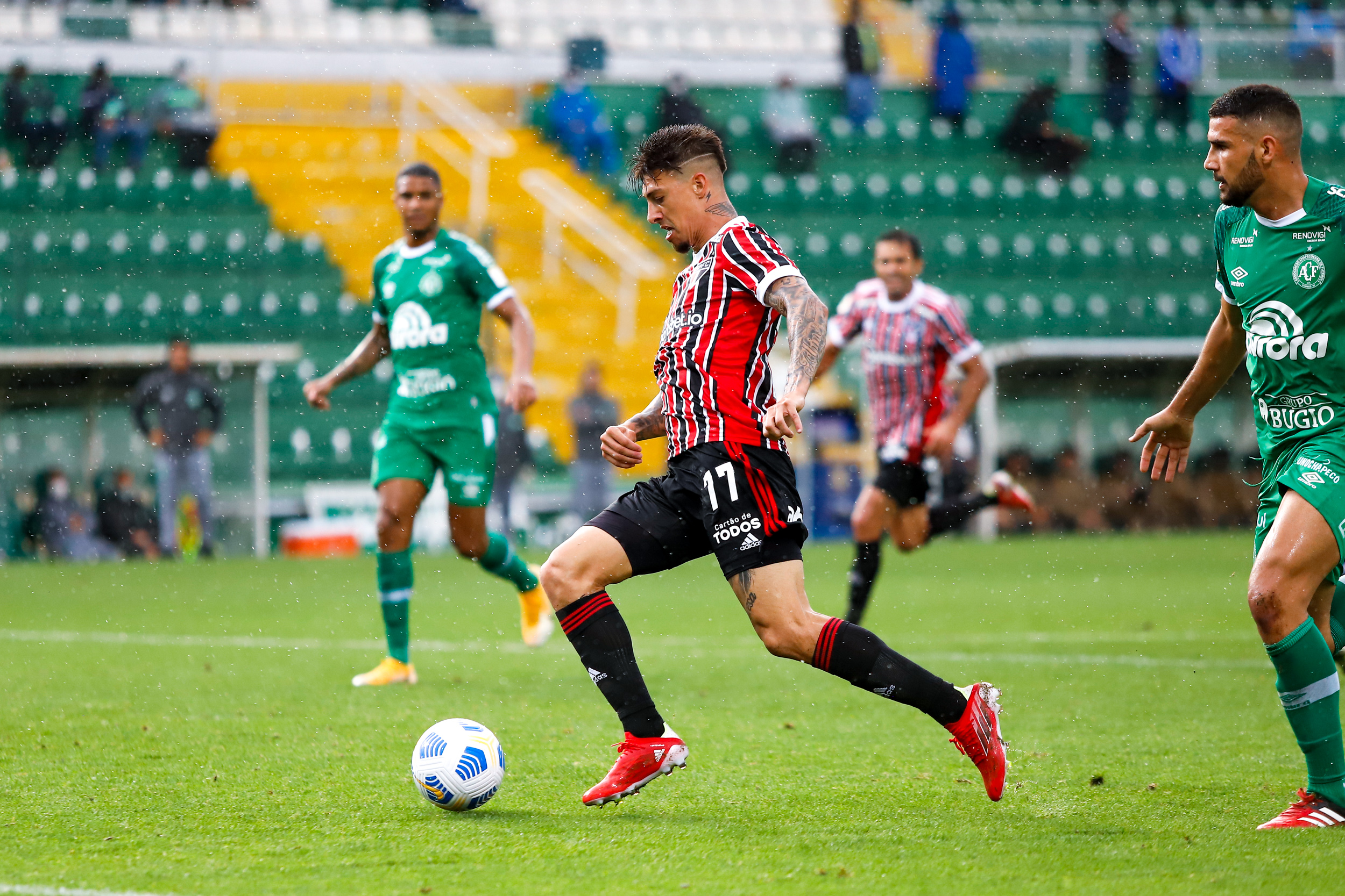 BRASILEIRO A 2021, CHAPECOENSE X SÃO PAULO