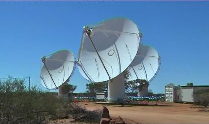 Radiotelescópio ASKAP, na Austrália