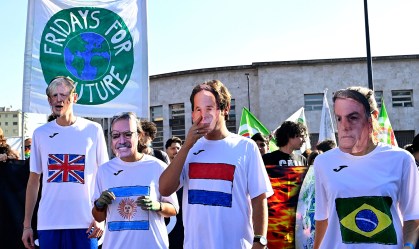 ITALY-G20-DIPLOMACY-CLIMATE-ECONOMY-PROTEST