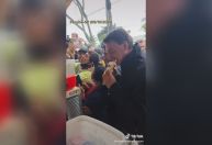 Bolsonaro diz ter sido impedido de ir a jogo do Santos por não ter se vacinado