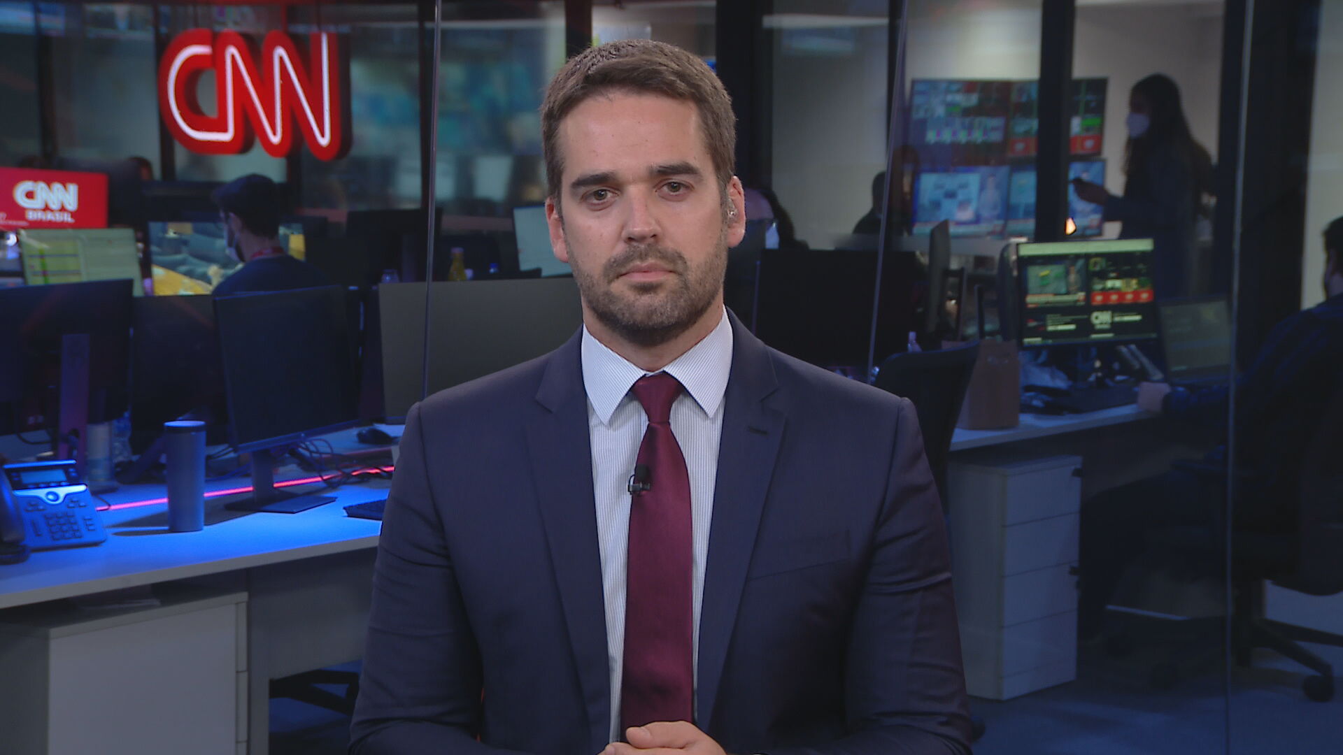 O governador do Rio Grande do Sul, Eduardo Leite (PSDB-RS), em entrevista à CNN