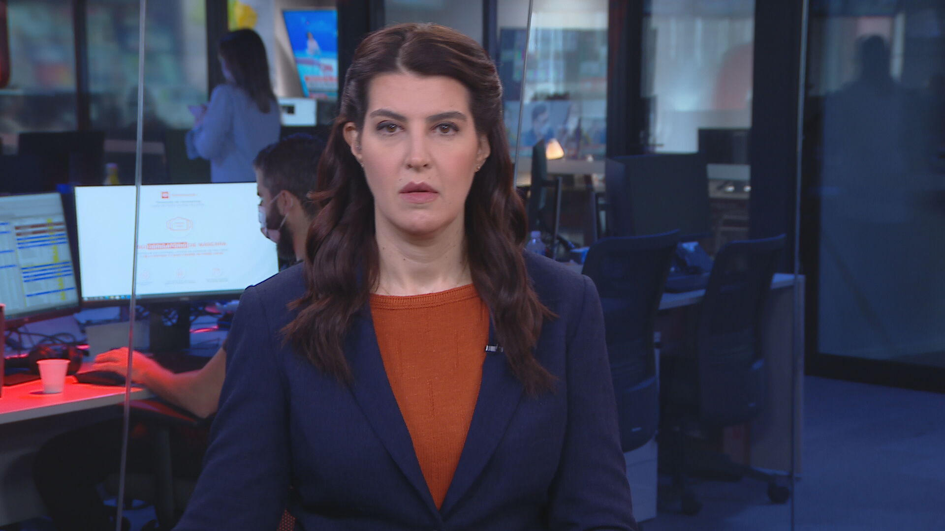Gisele Soares no quadro Liberdade de Opinião