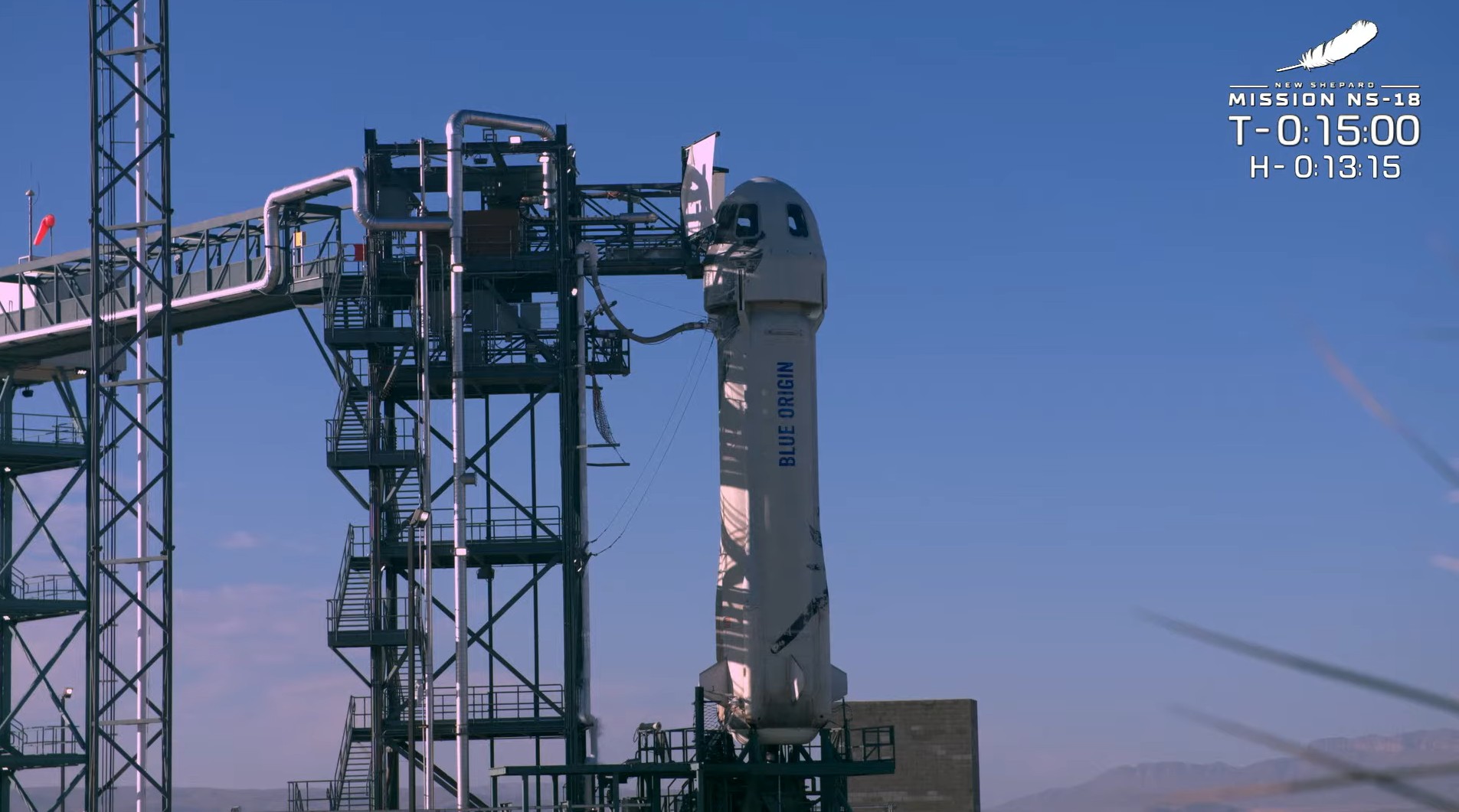 Foguete New Shepard, da Blue Origin