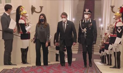 Bolsonaro participa de jantar com líderes mundiais