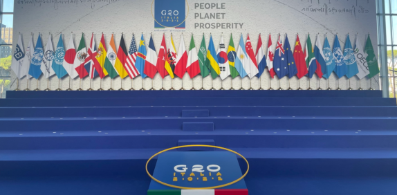Bandeiras dos países participantes do G20