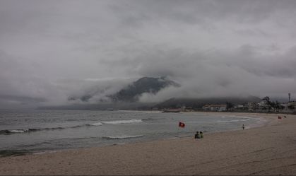 Frente fria deixa tempo nublado no Rio de Janeiro