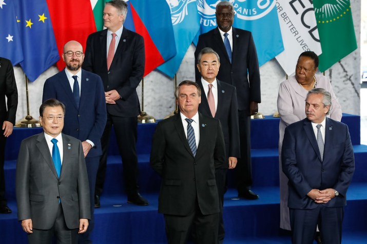 Presidente Jair Bolsonaro participa da Cúpula do G20, na Itália / Divulgação/Palácio do Planalto