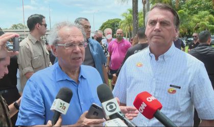 Guedes e Bolsonaro