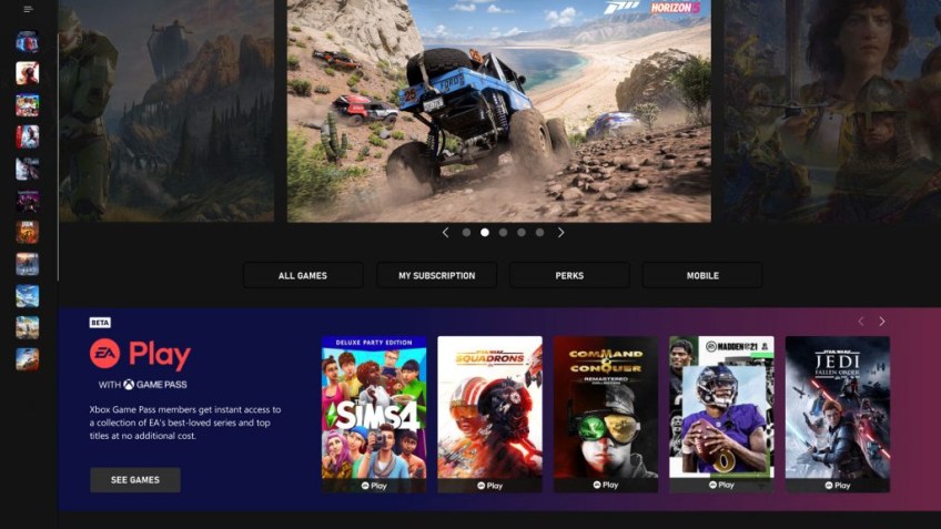 Interface para games no Windows 11 / Windows