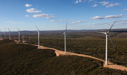 Parque eólico Alto Sertão II - divulgação AES Brasil