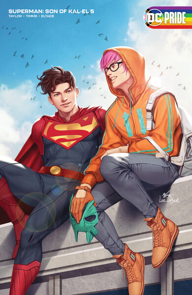 Imagens divulgadas pela DC Comics mostram o Superman com seu novo interesse amoroso / DC Comics/Divulgação