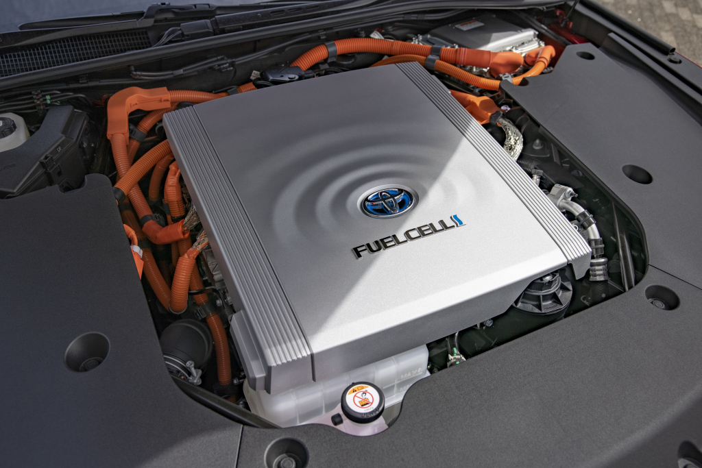Célula de combustível do Toyota Mirai / Foto: Divulgação