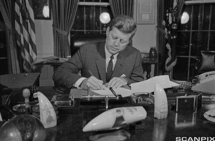 Ex-presidente dos EUA, John F. Kennedy / DOmínio Público