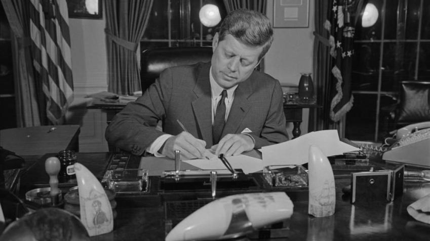 Ex-presidente dos EUA, John F. Kennedy / DOmínio Público